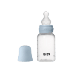 Bibs Πλαστικό Μπιμπερό Σιλικόνη 150ml – Baby Blue