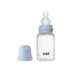 Bibs Πλαστικό Μπιμπερό Σιλικόνη 150ml – Baby Blue