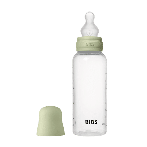 bibs1 Bibs Πλαστικό Μπιμπερό Σιλικόνη 270ml – Sage - Image 1