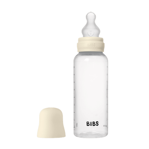 bibs1 Bibs Πλαστικό Μπιμπερό Σιλικόνη 270ml – Ivory - Image 1