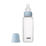 Bibs Πλαστικό Μπιμπερό Σιλικόνη 270ml – Baby Blue