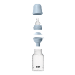 Bibs Πλαστικό Μπιμπερό Σιλικόνη 150ml – Baby Blue - Image 2