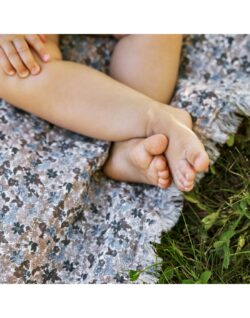 Elodie Παιδικό Βρεφική Κουβέρτα Blue Garden - Image 3