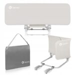 Lionelo Lora Προστατευτικό Κρεβατιού Travel 45X105cm Beige Sand