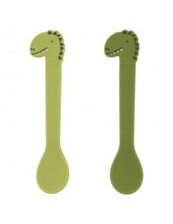 Trixie Silicone Spoon - Mr. Dino