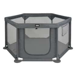 Bebe Stars Παρκοκρέβατο Πολύγωνο Cool Grey 889-186