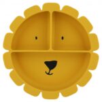 Trixie Silicone Divided Suction Plate - Mr Lion