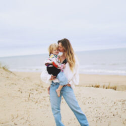 Wildride Μάρσιπος αγκαλιάς για νήπια Black linen - Image 5