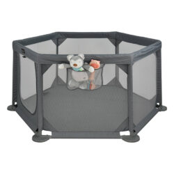 Bebe Stars Παρκοκρέβατο Πολύγωνο Cool Grey 889-186 - Image 3