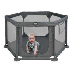Bebe Stars Παρκοκρέβατο Πολύγωνο Cool Grey 889-186 - Image 4
