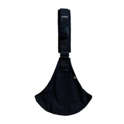 Wildride Μάρσιπος αγκαλιάς για νήπια Black linen - Image 3