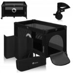 Lionelo Stefi Παρκοκρέβατο 1 Επιπέδου Black Carbon