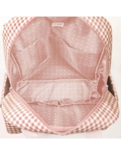 Walking Mum Τσάντα Αλλαξιέρα Backpack I love Vichy Pink - Image 5