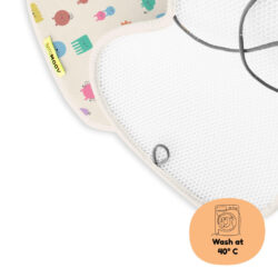 Aeromoov Αντι-ιδρωτικό κάλυμμα Air Layer 15-36kg για κάθισμα αυτοκινήτου - Group 2 Funny Shapes - Image 3