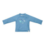Little Dutch Μπλουζάκι μακρυμάνικο με προστασία UV Ocean Blue 6-12 μηνών