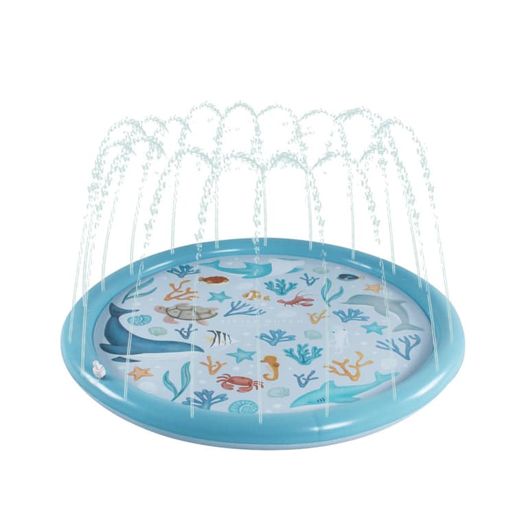 little dutch1 Little Dutch Φουσκωτό στρώμα παιχνιδιού Sprinkler Ocean Dreams Μπλε 150 εκ. - Image 1