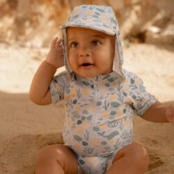 Little Dutch Ολόσωμο κοντομάνικο μαγιό Seashells Multi-colour 2-4 ετών - Image 2