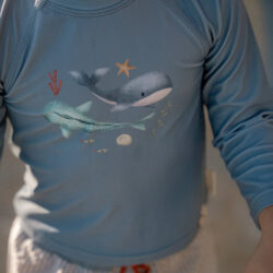 Little Dutch Μπλουζάκι μακρυμάνικο με προστασία UV Ocean Blue 1-2 ετών - Image 3