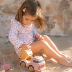 Little Dutch Φορτηγάκι με ρυμουλκό Ροζ 17εκ. - Image 2