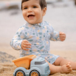 Little Dutch Ολόσωμο κοντομάνικο μαγιό Seashells Multi-colour 2-4 ετών - Image 3