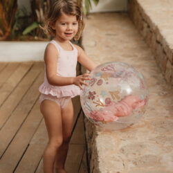 Little Dutch  Μπάλα παραλίας 3D Ocean Dreams Ροζ - Image 3