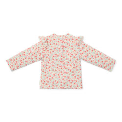 Little Dutch Μπλουζάκι μακρυμάνικο με προστασία UV Sunny Flowers Multi-colour 6-12 μηνών - Image 2