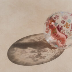 Little Dutch  Μπάλα παραλίας 3D Ocean Dreams Ροζ - Image 6