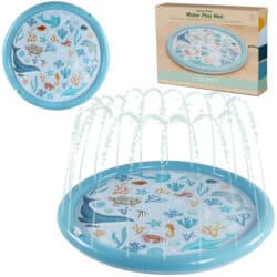 Little Dutch Φουσκωτό στρώμα παιχνιδιού Sprinkler Ocean Dreams Μπλε 150 εκ. - Image 8