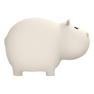 mega lights2 MegaLight Swimmy Hippo Επαναφορτιζόμενο Παιδικό Φωτάκι Αφής Swimmy Hippo - Image 1