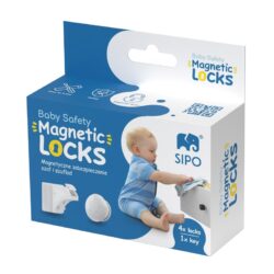Sipo Μαγνητικη Ασφαλεια Συρταριων/Ντουλαπιων 4τμχ
