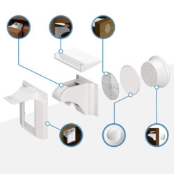 Sipo Μαγνητικη Ασφαλεια Συρταριων/Ντουλαπιων 4τμχ - Image 2