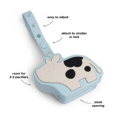 Done By Deer Θήκη για πιπίλα από σιλικόνη sheepy Blue - Image 2