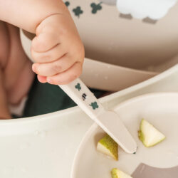 Done By Deer Κουταλοπήρουνα από πλαστικό tiny farm Sand - Image 2