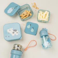Done By Deer Σετ Φαγητού tiny farm Blue 3 τεμ - Image 3