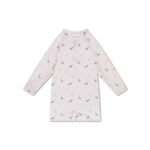 Swim Essentials Ολόσωμο μαγιό με προστασία UPF50+ και μακριά μανίκια "Dino" 1-2 Ετών