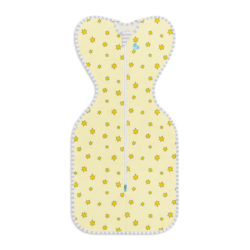 Υπνόσακος LoveToDream Swaddle UP Original 0.2tog  3.5-6kg – Small Yellow Superstars Limited Edition