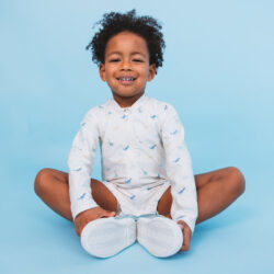 Swim Essentials Ολόσωμο μαγιό με προστασία UPF50+ και μακριά μανίκια "Dino" 6-12 Μηνών - Image 3