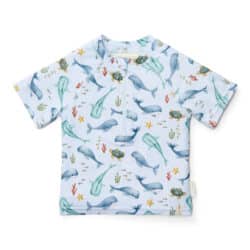 Little Dutch Μπλουζάκι μακρυμάνικο με προστασία UV Ocean Multi-colour 2-4 ετών