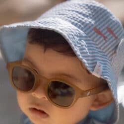 Little Dutch Παιδικό καπέλο ήλιου διπλής όψης Stripes Ocean Blue  Νο2 1-2-ετώv - Image 2