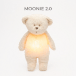 Moonie Επαναφορτιζόμενο βοήθημα ύπνου με ηχογράφηση & αισθητήρα κλάματος Οργανικό βαμβάκι Polar