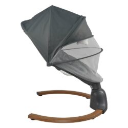 Bebe Stars Ηλεκτρικό Ρηλάξ Με Μουσική Fluffy Smoked Grey 257-186 - Image 3