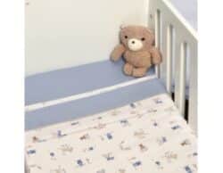 Oliver Baby Des.414 Σεντόνια Κούνιας Σετ 3τ -110x170 Μπλε - Image 2