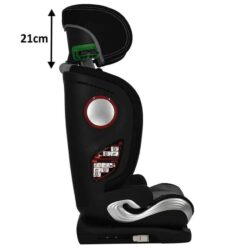 Bebe Stars Leon Plus Καθισματάκι Αυτοκινήτου i-Size με Isofix Black - Image 7