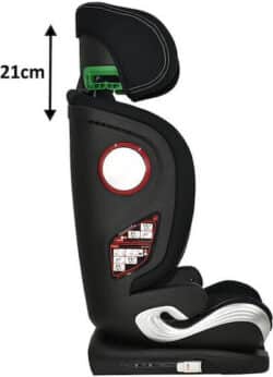 Bebe Stars Leon Plus Καθισματάκι Αυτοκινήτου i-Size με Isofix Black - Image 5