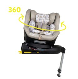 Cosatto All in All Extra i-Size 360° – Περιστρεφόμενο Παιδικό Κάθισμα Αυτοκινήτου-Extended Rear Facing- Whisper - Image 3
