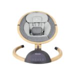 Kikka Boo Ηλεκτρική Κούνια Ρηλάξ Side-to-Side Ashlee Light Grey