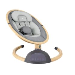 Kikka Boo Ηλεκτρική Κούνια Ρηλάξ Side-to-Side Ashlee Light Grey - Image 3