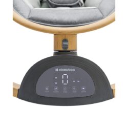 Kikka Boo Ηλεκτρική Κούνια Ρηλάξ Side-to-Side Ashlee Light Grey - Image 5