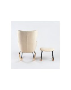 Baby Adventure Κουνιστή Πολυθρόνα Θηλασμού Light Brown - Image 2