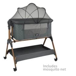 Bebe Stars Λίκνο Style 2 in 1 Smoked Grey 847-186